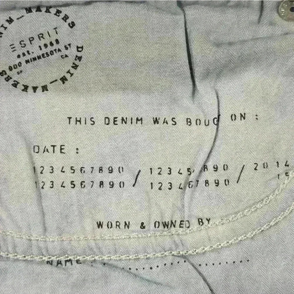 NEW NWT Esprit Women's Medium Rise Skinny Bootcut Denim Jeans W32 L30 - Picture 9 of 15